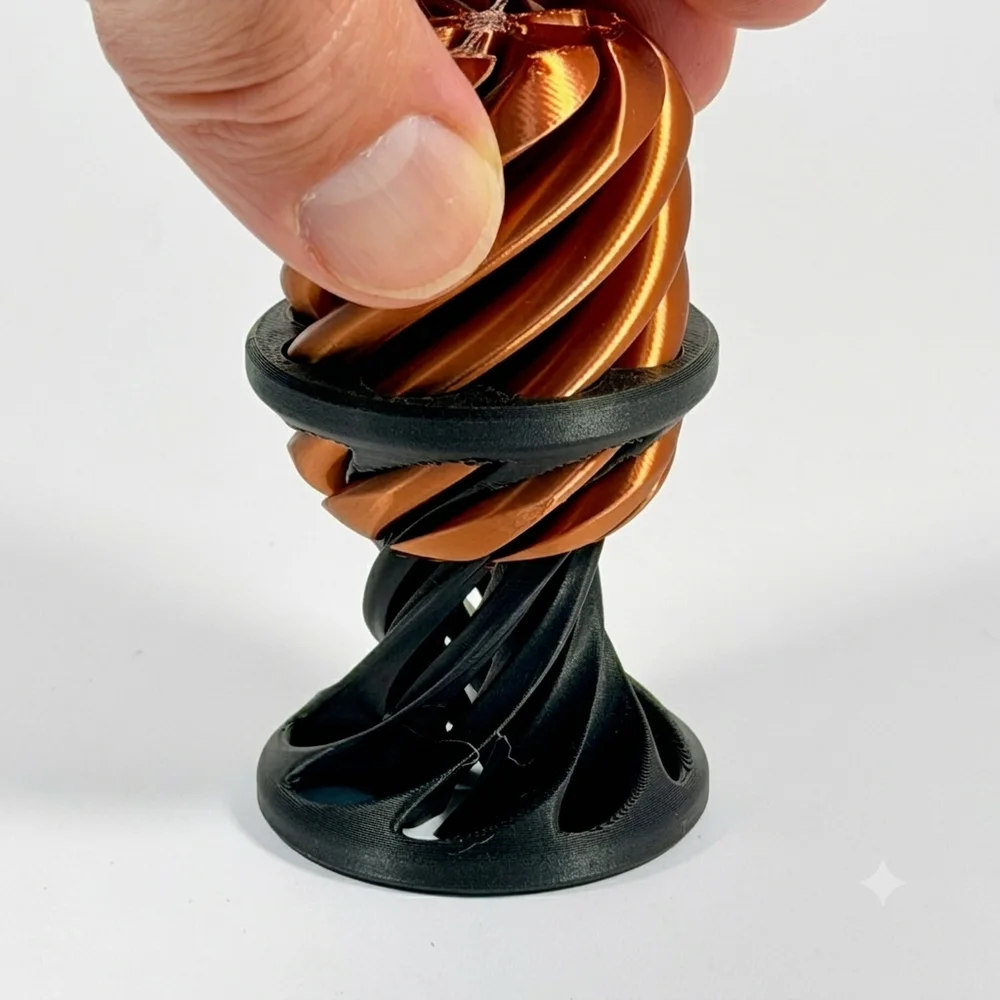 Spiral Nugget Pass-Thru, alternate view